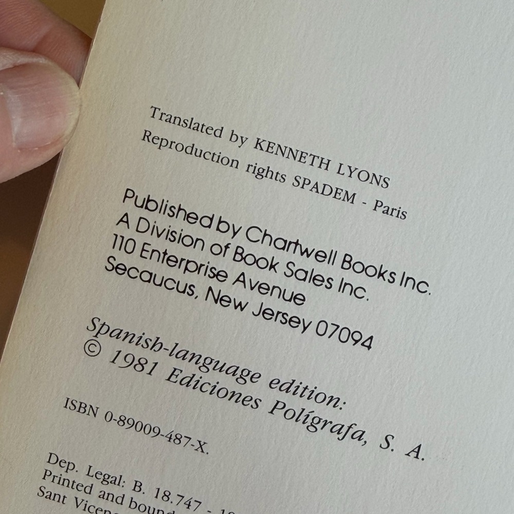Picasso by Josep Palau I Fabre coffee table book
This is a vintage book - Picture 4 of 11